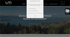 Desktop Screenshot of lm-electronic.de